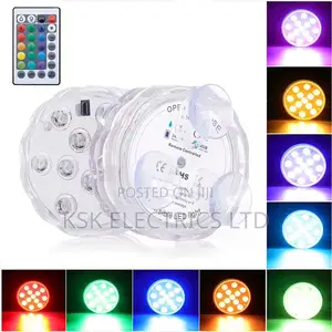 10 Leds Submersible Light Underwater Night Lamp for Pool