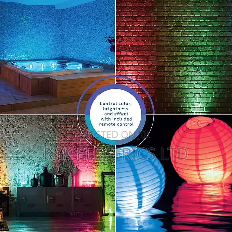 10 Leds Submersible Light Underwater Night Lamp for Pool