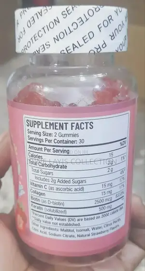 Biotin Gummies With Collagen