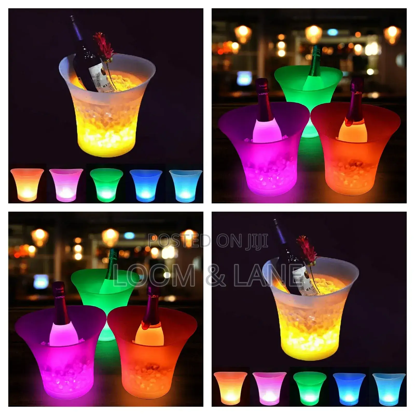 New Led Lighting Bar Ice Bucket