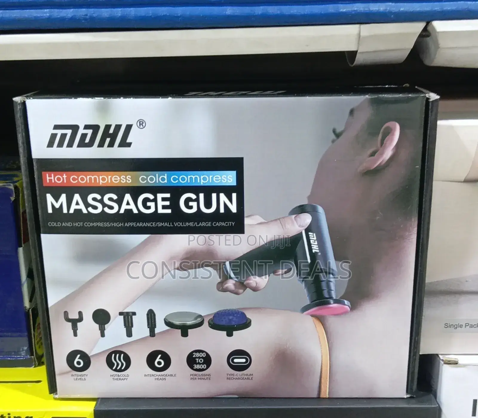 6 Gear Rechargeable Massage Gun