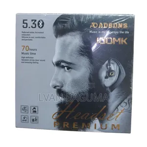 Adson 100mk Single Ear Hook Head Set - 70 HRS Music Time