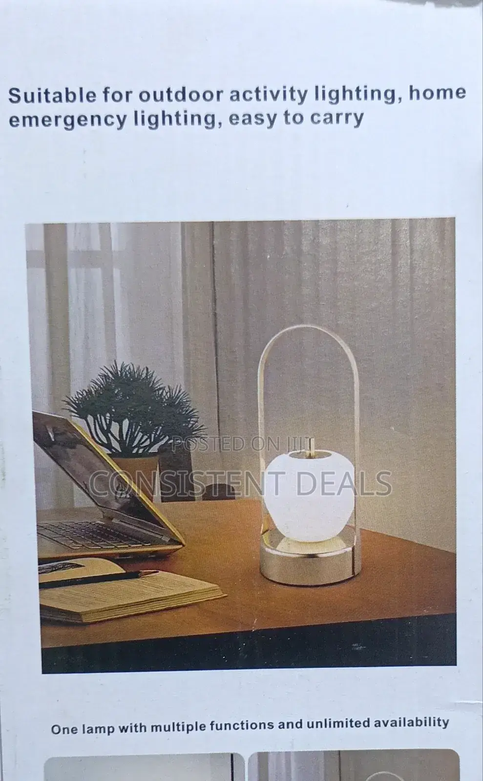 Portable Led Rechargeable Art Desk Lamp