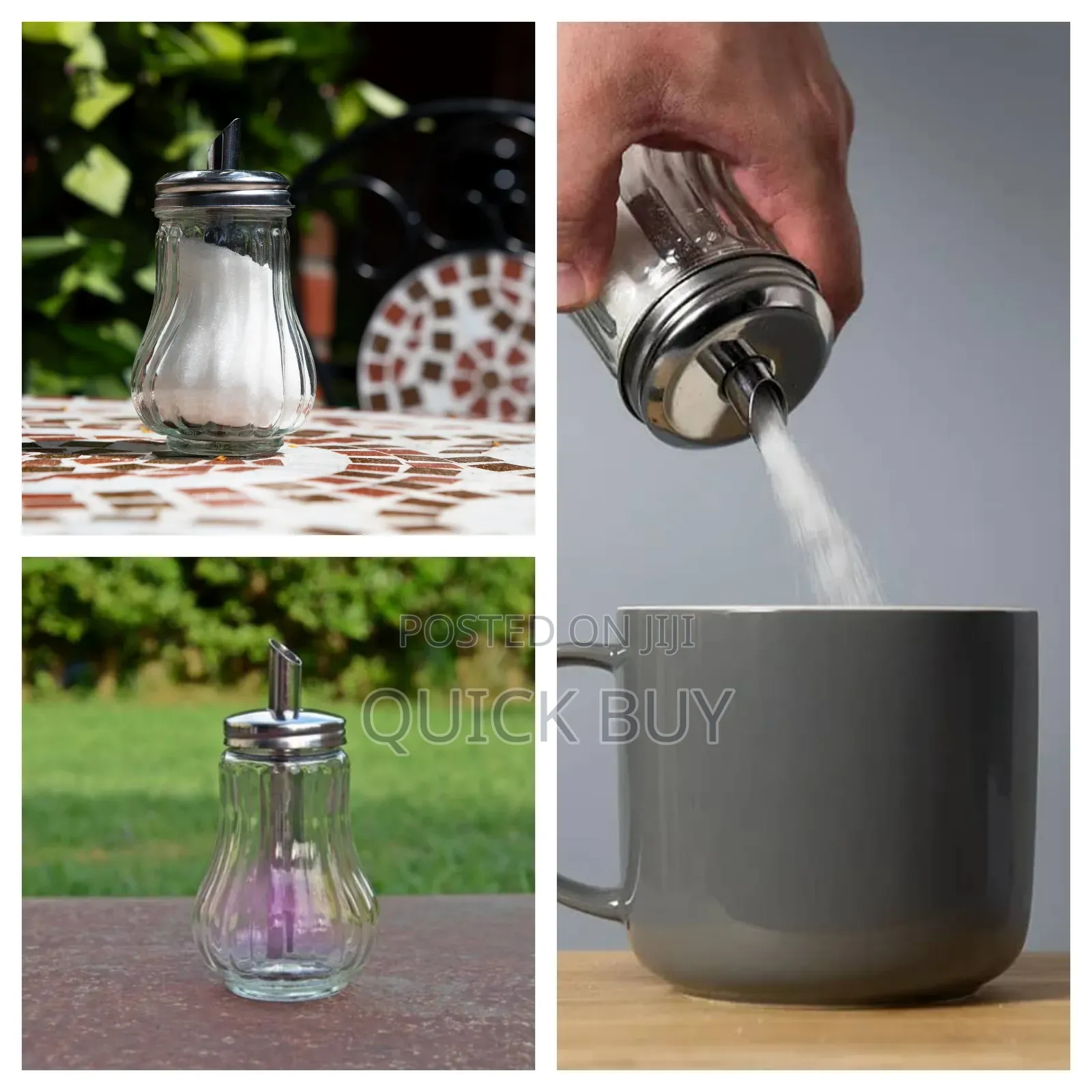 Standard Quality Glass Sugar Dispenser Pourer