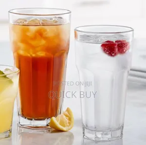 12pcs Unbreakable Acrylic Cocktail Juice Glasses-new