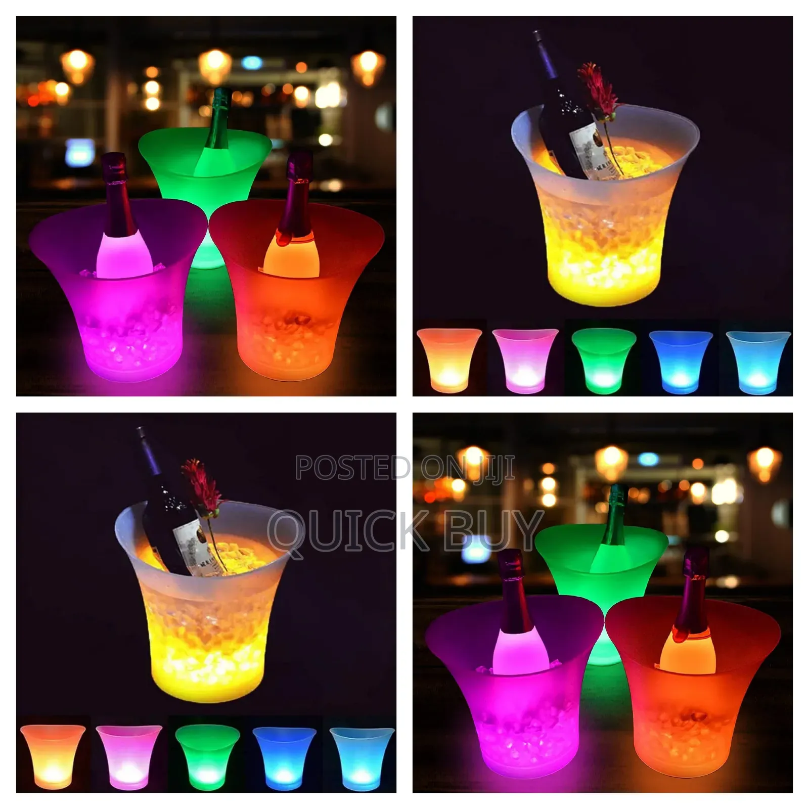 Led Bar Ice Bucket-New