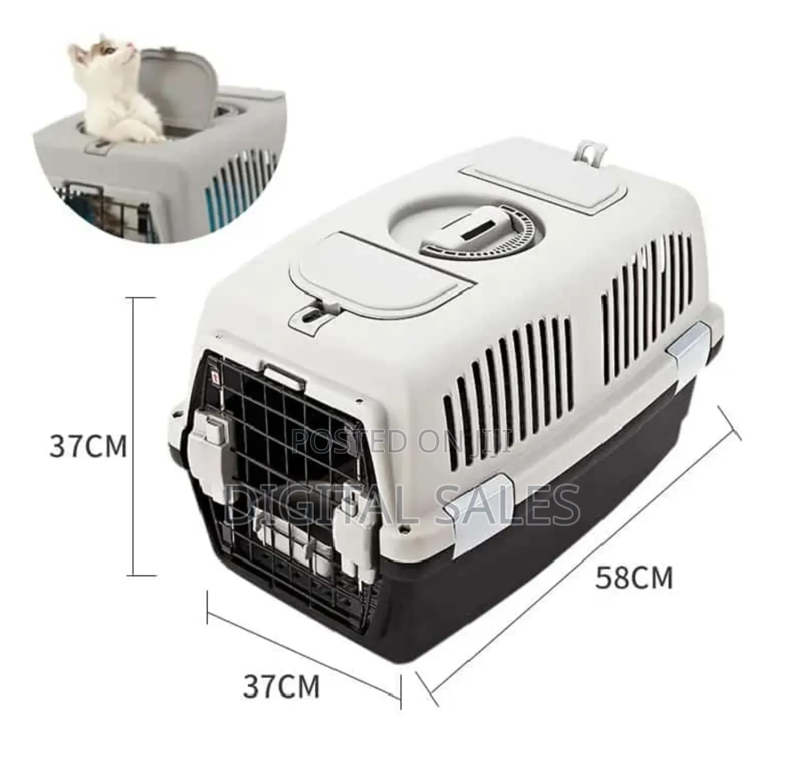 Portable Cat/ Dog Carrier Crate
.