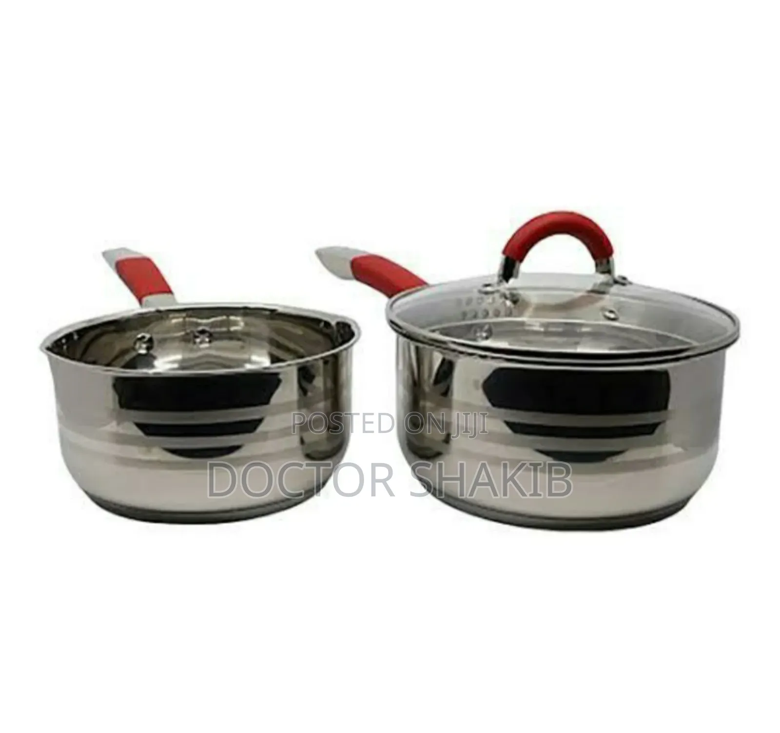 Stainless Steel Milk and Sauce Pan Set