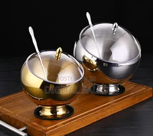 3 Pc Seasoning Serving Bowl With Lids Storage Container