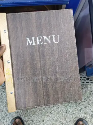 Restaurant Menu Book