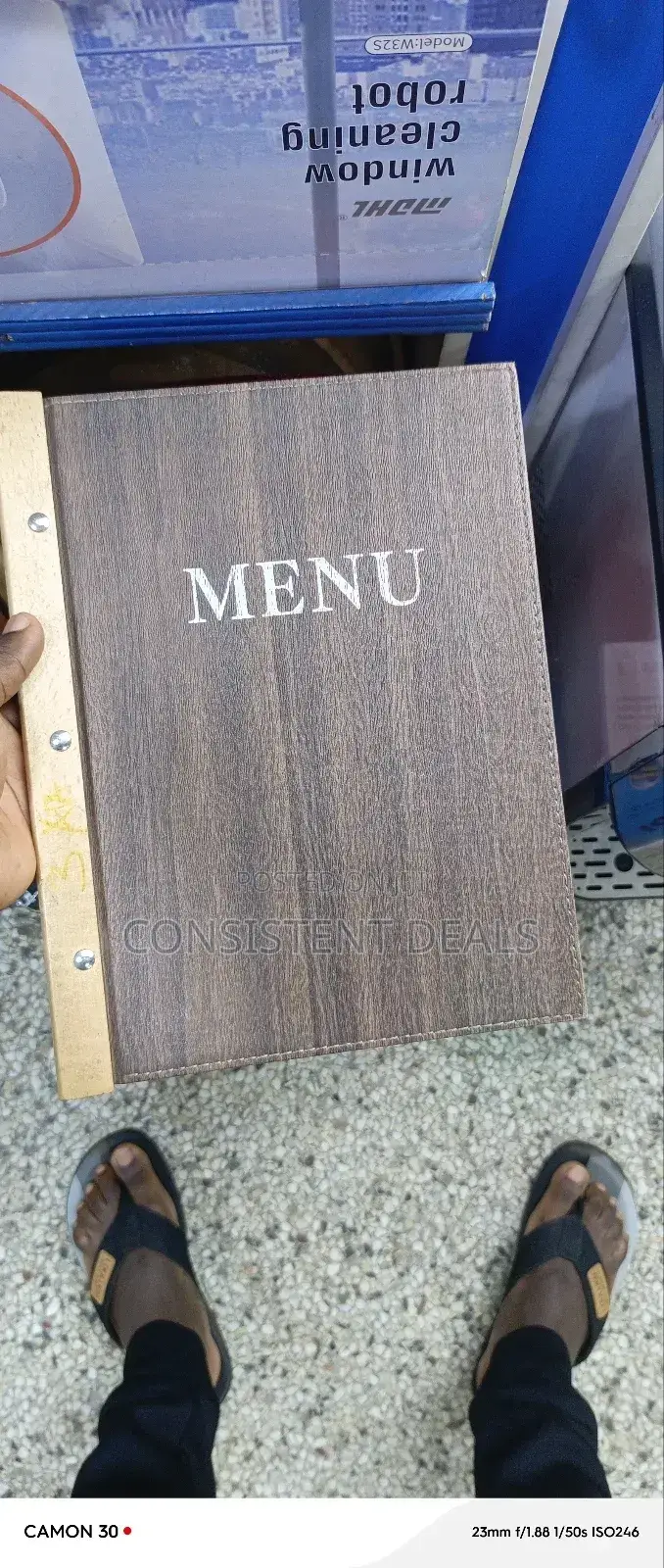 Restaurant Menu Book