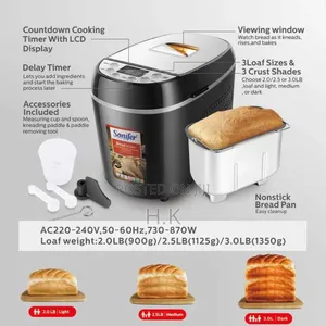 Sonifer Sf-4005 Bread Maker.
