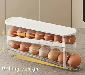 Automatic Rolling Egg Container.