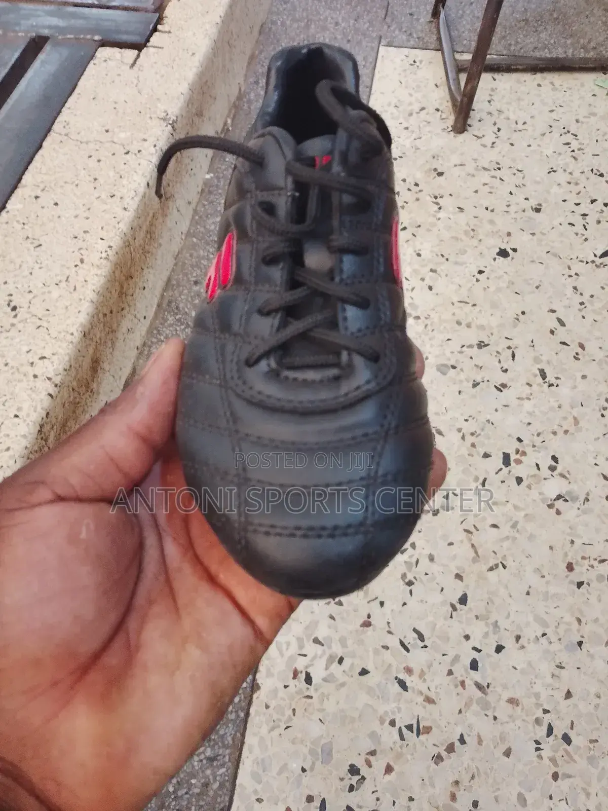 Black Color Kids Shoe
