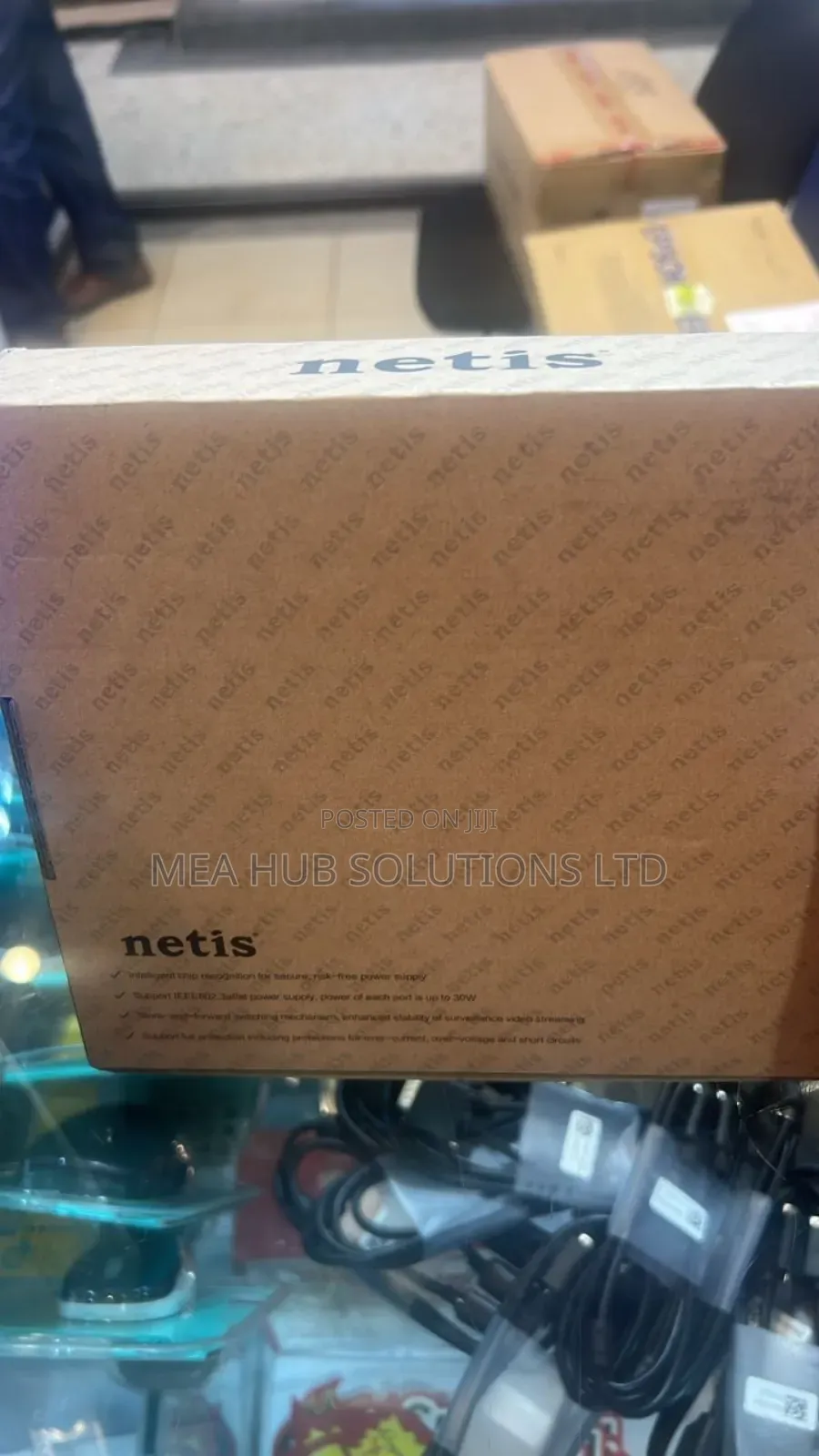 10 Port Netis Dual Gigabit Uplink Poe Switch