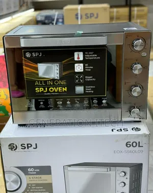 SPJ Mini Oven 60 Litres - Silver
