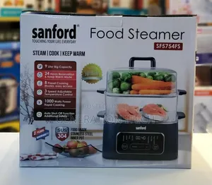 Sanford 2 Tier 9 Litre Vegetable Food Steamer 3 Speed.