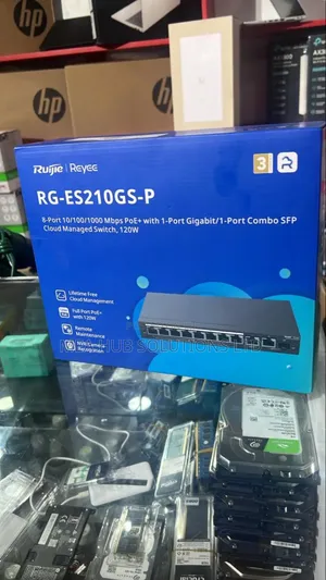 Ruijie 8port Gigabit Poe Switch