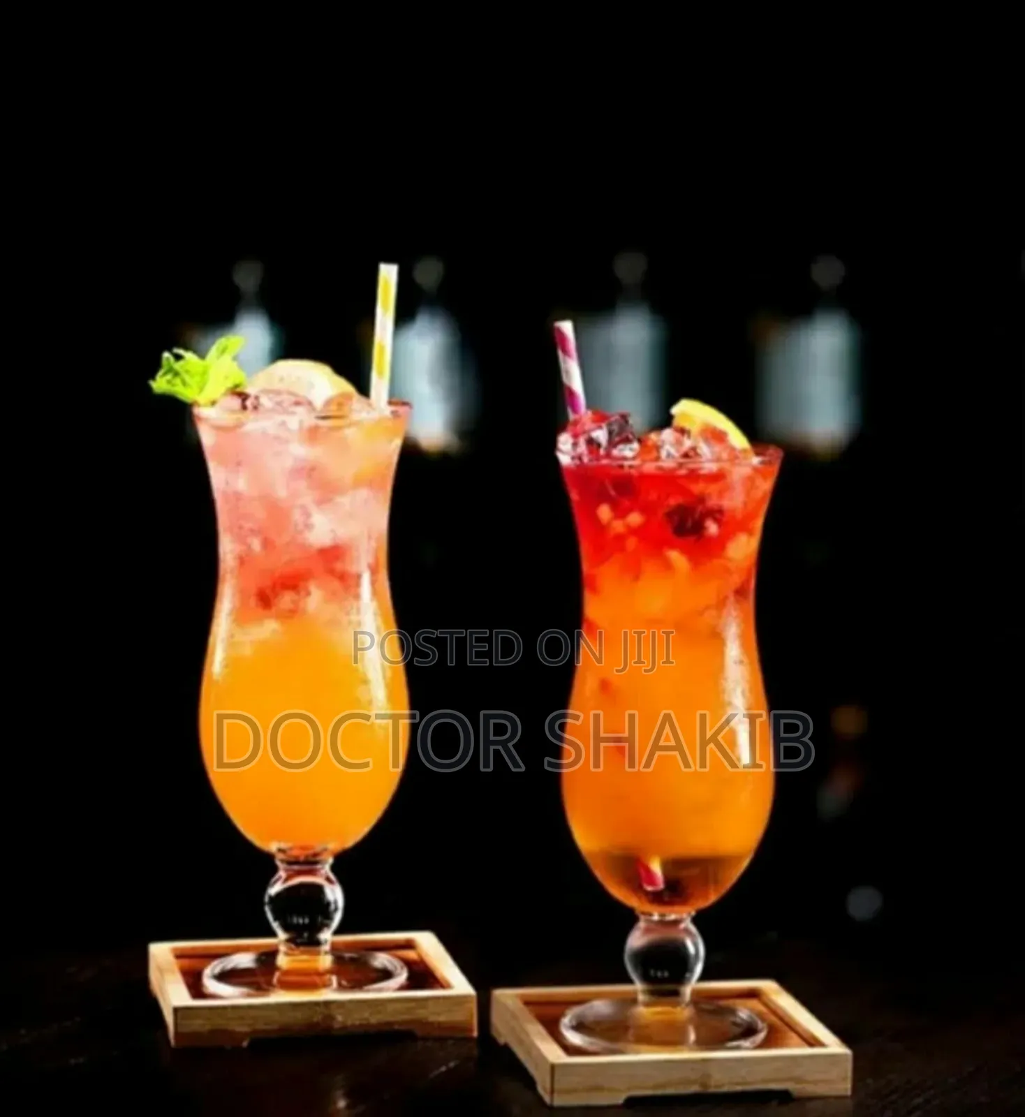 New Crystal Martin Cocktail Glasses - 12pcs