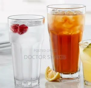 Strong Unbreakable Acrylic Cocktail Juice Glasses- 12pcs