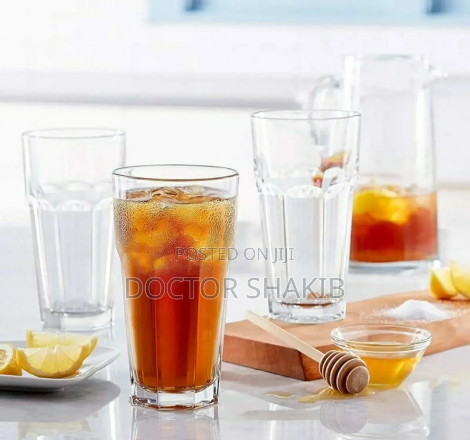 Strong Unbreakable Acrylic Cocktail Juice Glasses- 12pcs
