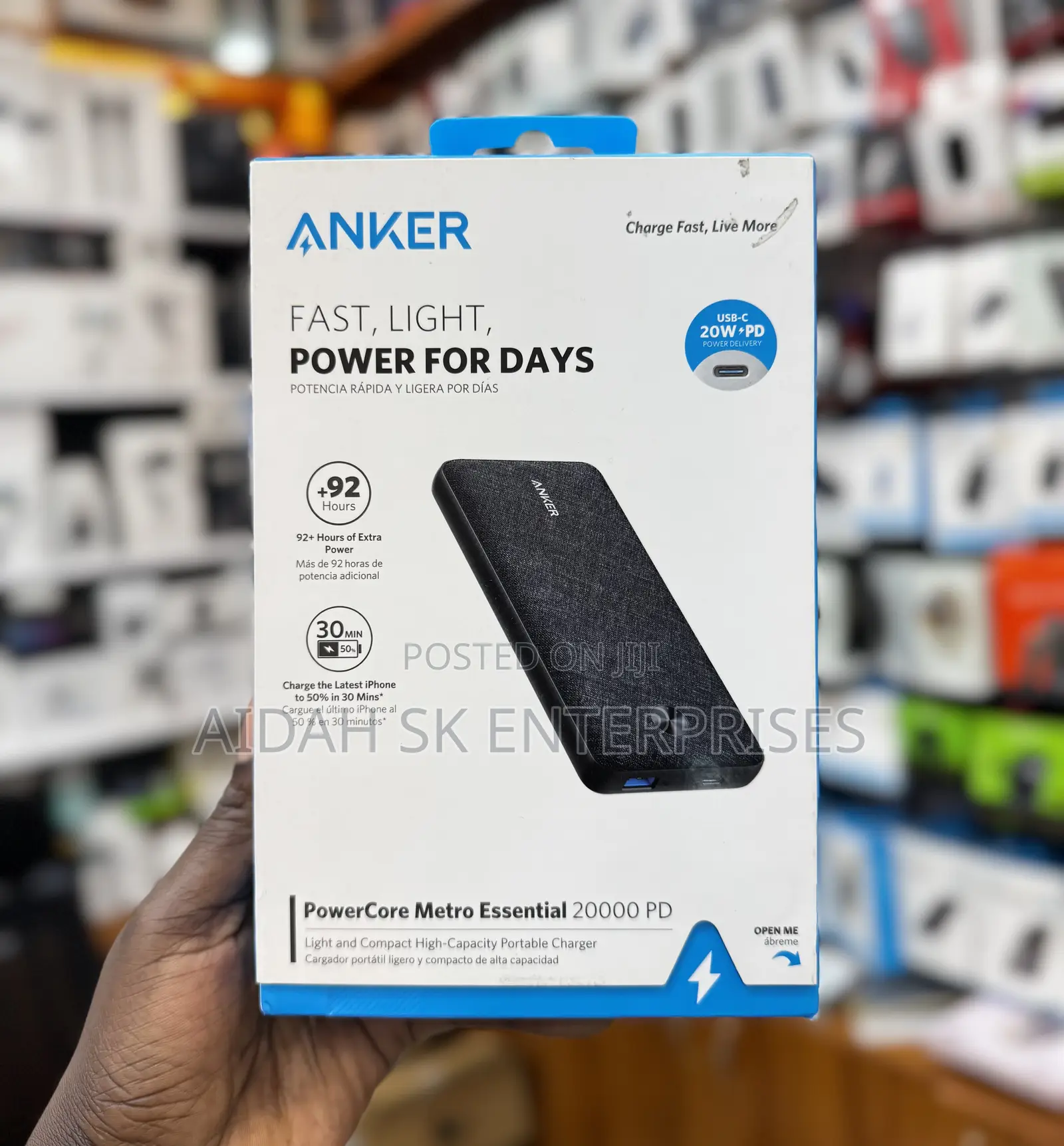 Powercore Metro Essential 20000 Pd 20w