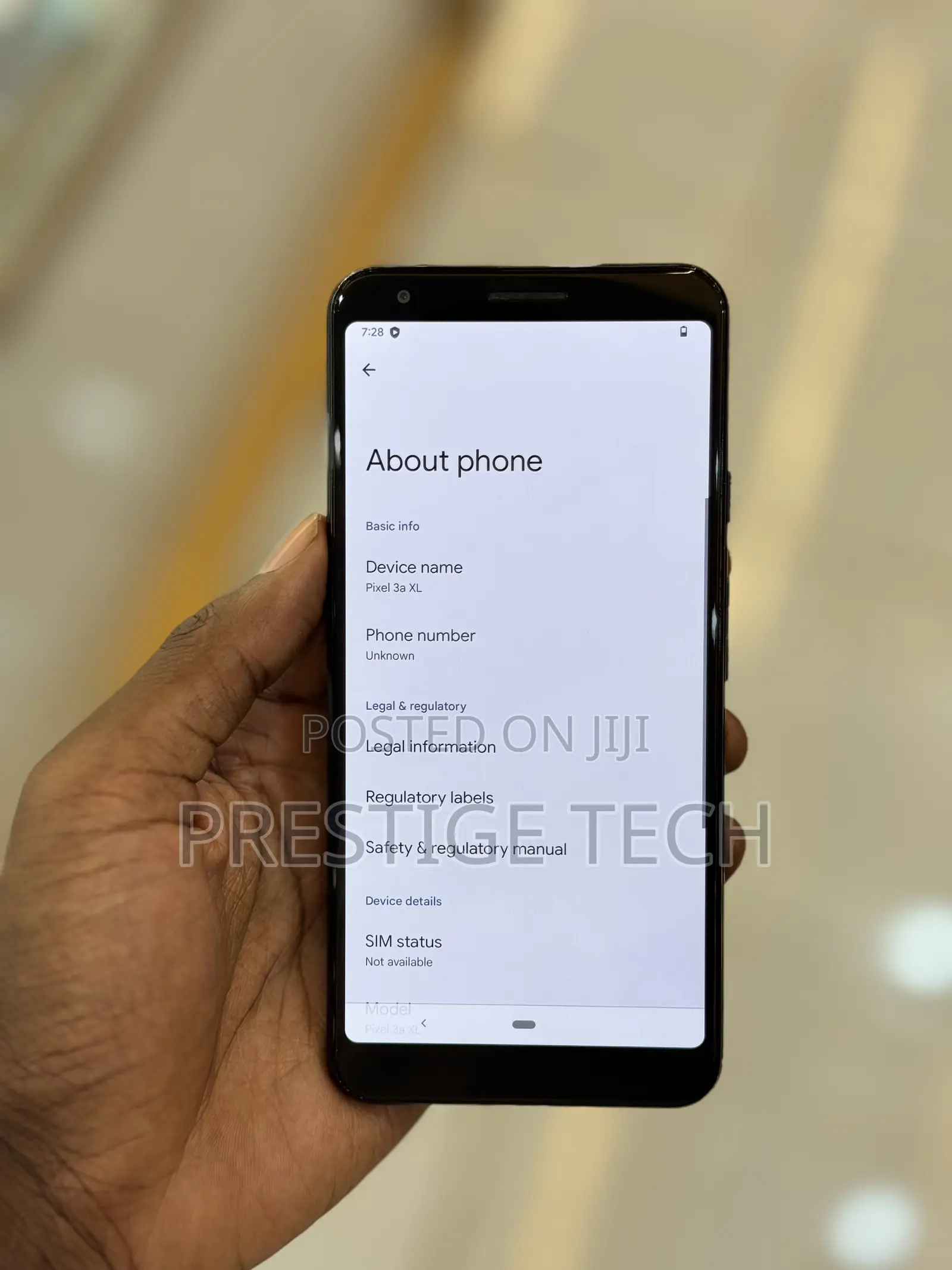 Google Pixel 3a XL 64 GB Black