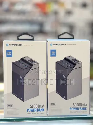 Powerology 50000mah 65w Laptop Powerbank