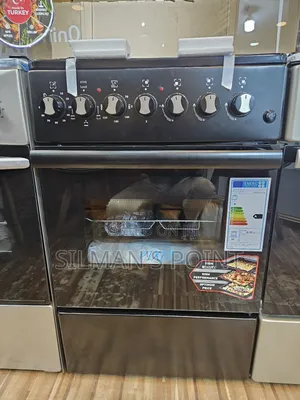 Pixel 50 by 50cm Black Gas Cooker