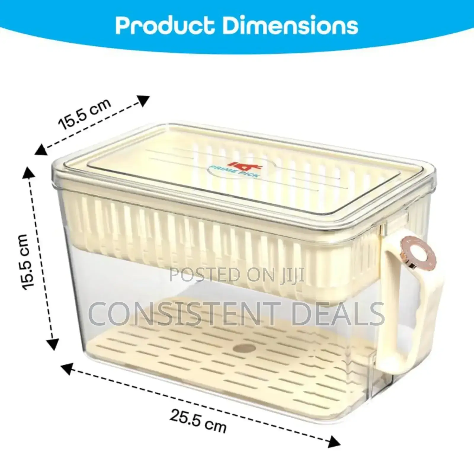 Fridge Organizer Storage Containers (1pc)