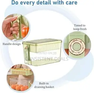 Fridge Organizer Storage Containers (1pc)