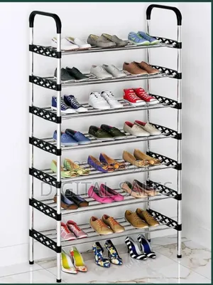 7tier Metal Shoe Rack