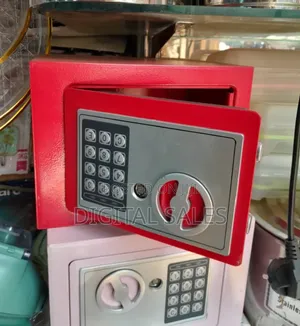 Digital Safe, Home Electronic Fireproof Safe Box-red