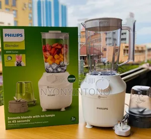 Phillips 2 in 1 Juice Blender With Grinder 3000series