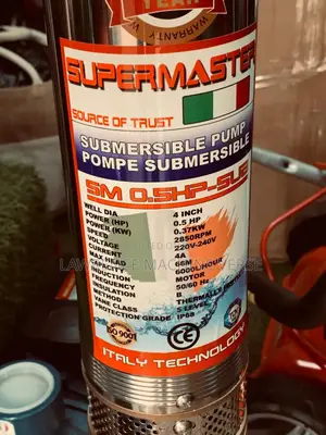 Submersible Water Pump 66m