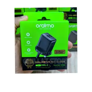 Oraimo Uk Type Fast Charger.