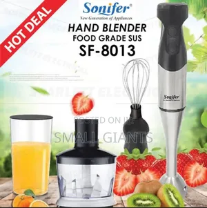 Hand Blender Set 3 in 1 Sonifer Sf-8013