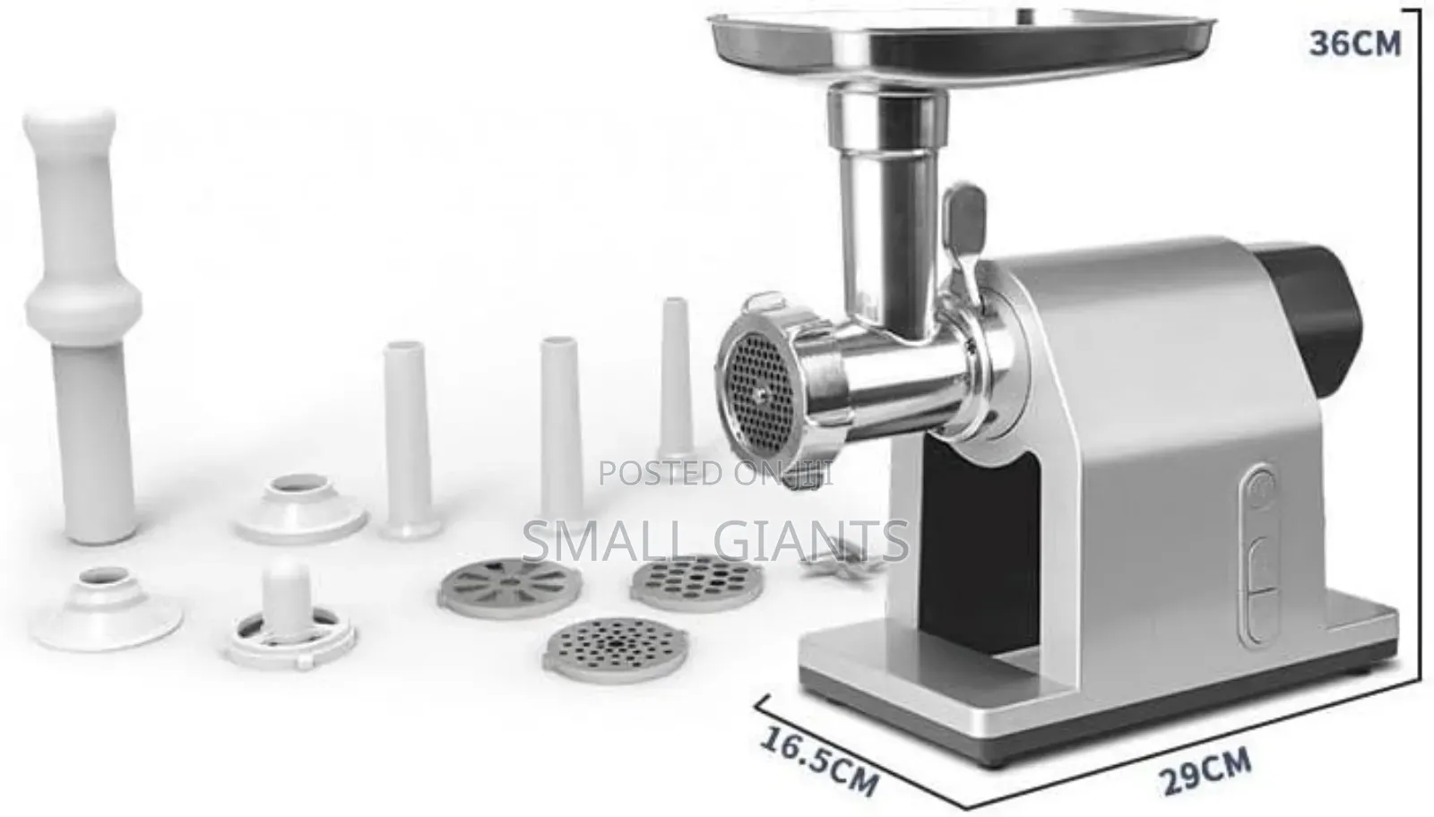 DSP 3in1 Meat Grinder - Sausage Maker 2000w