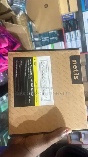 10 Port Netis Dual Gigabit Uplink Poe Switch