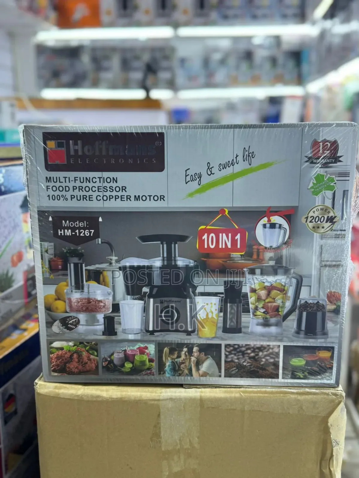 Hoffmans 10-in-1 Multi-Function Food Processor.