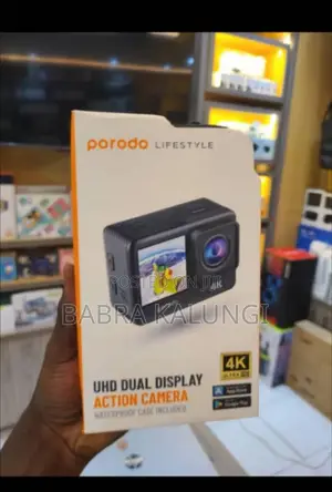 Porodo Uhd Dual Display Action Camera (Pd-4kacam)