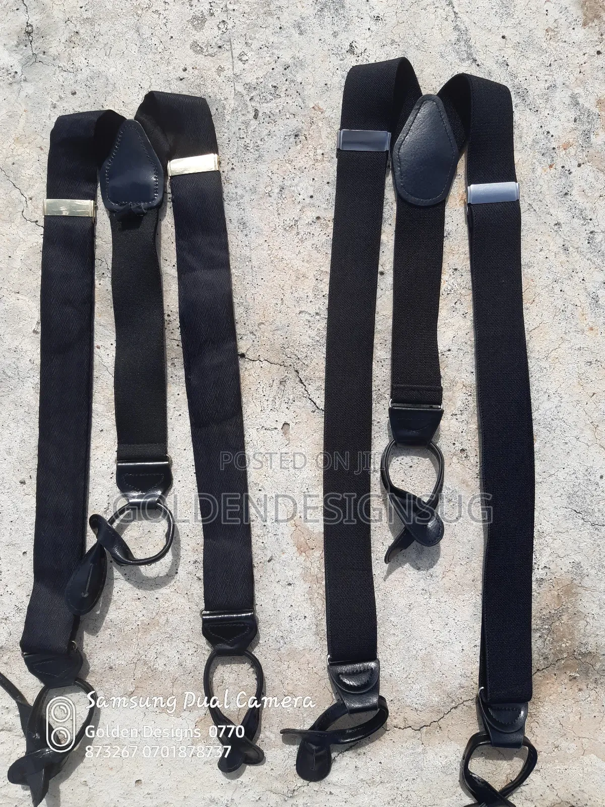 Mens Designer Suspenders