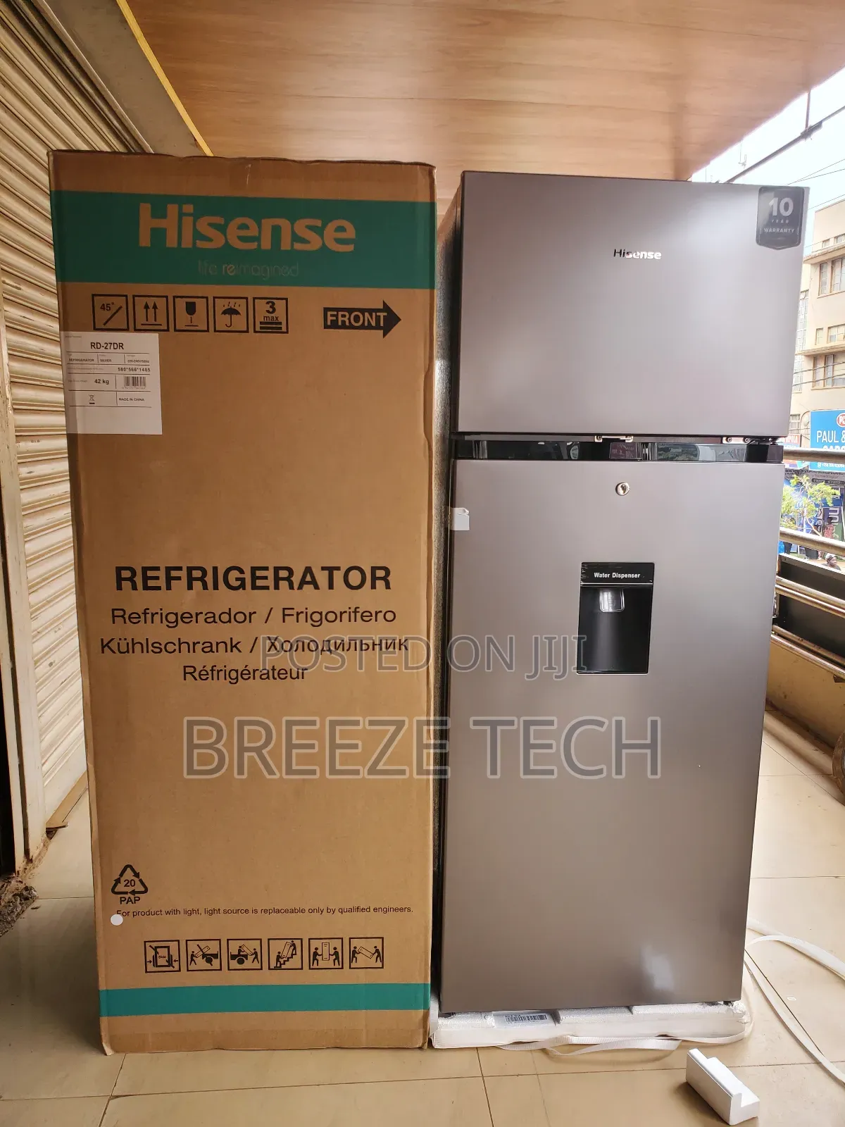 270ltrs Hisense Fridge,