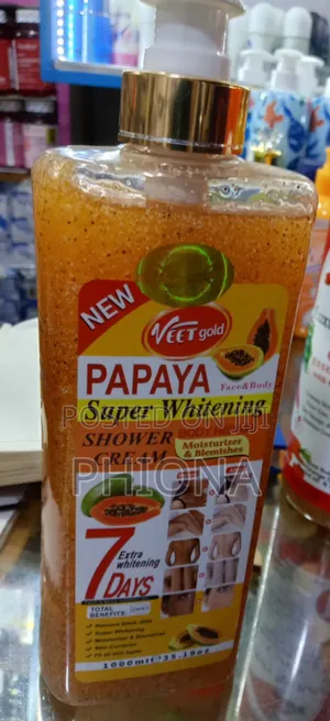Veet Gold Papaya Super Whitening Shower Creame