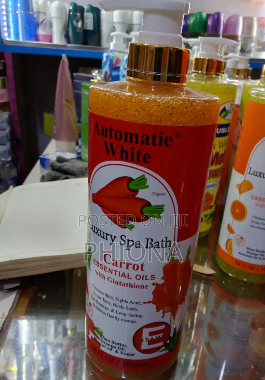 Automatie White Carrot Essential Oils With Gluthion