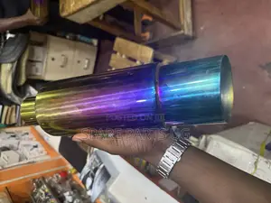 Hks Hi-power Neo Chrome Exhaust Muffler
