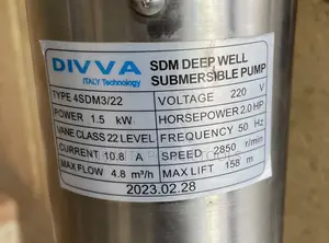 Submersible Pump 158m