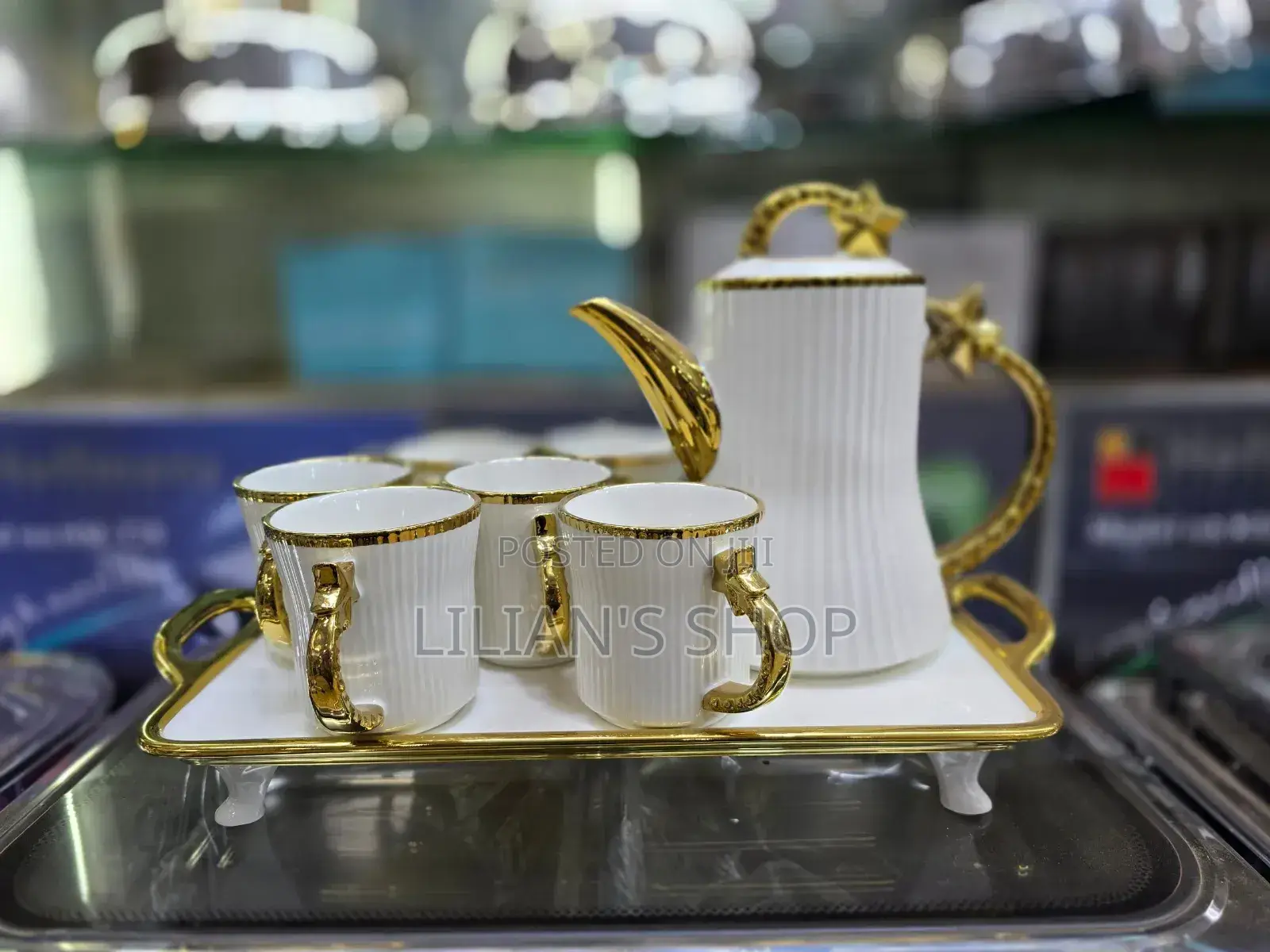 6pcs Star Design Tea Set