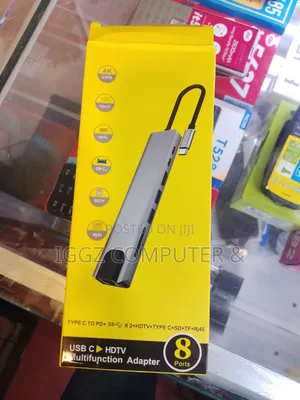 8 Port Type C Multifunction Adapter