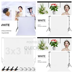 3m by 3m White Screen-New